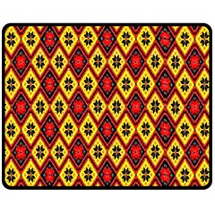 Rby 112 Double Sided Fleece Blanket (medium)  by ArtworkByPatrick