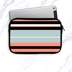 Bandes Orange/bleu/noir Apple Ipad Mini Zipper Cases by kcreatif