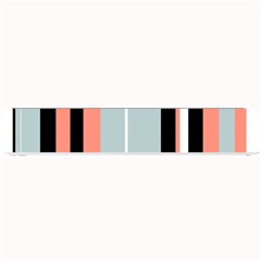 Bandes Orange/bleu/noir Small Bar Mats by kcreatif