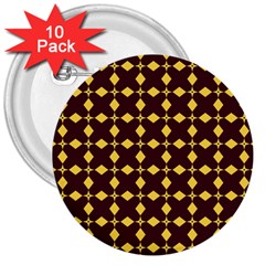 Df Riona Eclance 3  Buttons (10 Pack) 