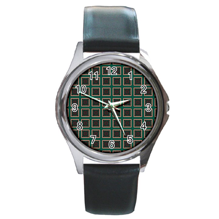 DF Bonnar Vinck Round Metal Watch