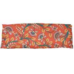 Coral Floral Paisley Body Pillow Case (Dakimakura)