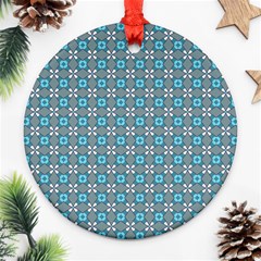 Df Monica Becket Round Ornament (two Sides) by deformigo