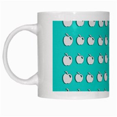 Big Apples Of Peace White Mugs by pepitasart