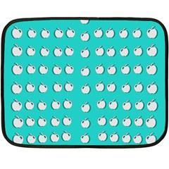 Big Apples Of Peace Fleece Blanket (mini) by pepitasart