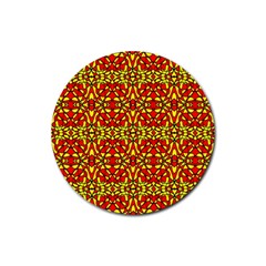 Rby 113 Rubber Coaster (round)  by ArtworkByPatrick