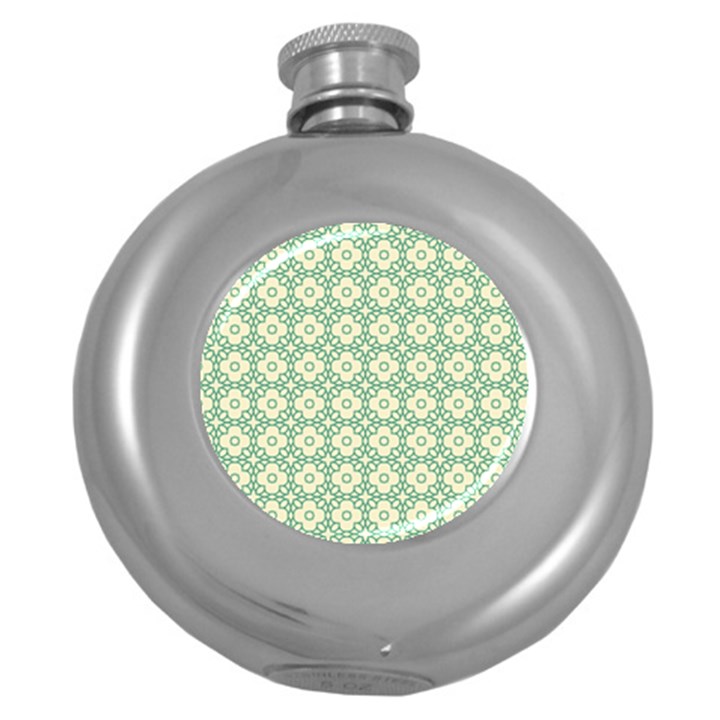 DF Codenoors Zimber Round Hip Flask (5 oz)