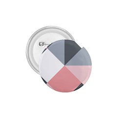 Pink, Gray, And White Geometric 1 75  Buttons by mccallacoulture