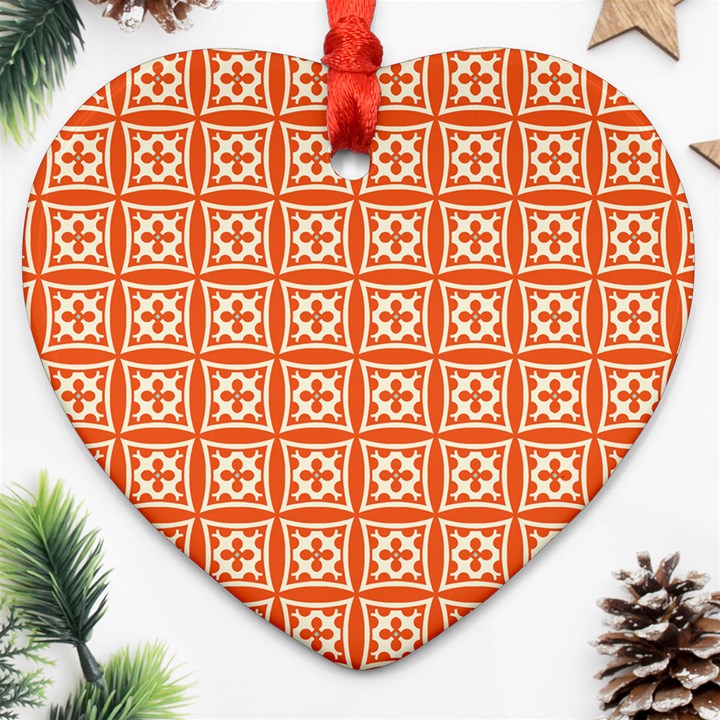 DF Union Valenti Heart Ornament (Two Sides)