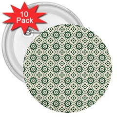 Df Agnosia Velis 3  Buttons (10 Pack)  by deformigo