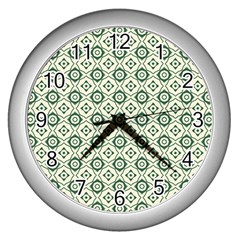 Df Agnosia Velis Wall Clock (silver) by deformigo