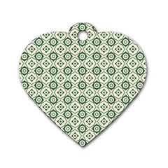 Df Agnosia Velis Dog Tag Heart (one Side) by deformigo