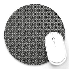 Df Adamo Linum Round Mousepads by deformigo