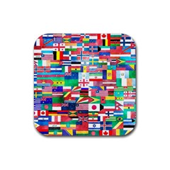 International Rubber Coaster (square)  by mccallacoulture