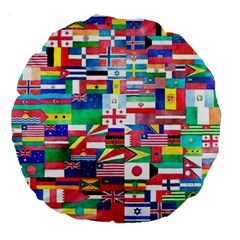 International Large 18  Premium Round Cushions by mccallacoulture