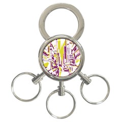 City Street 3-ring Key Chain by mccallacoulture