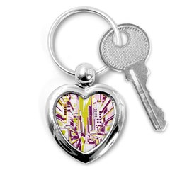 City Street Key Chain (heart) by mccallacoulture