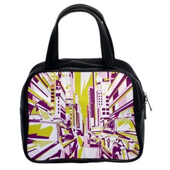 City Street Classic Handbag (two Sides) by mccallacoulture