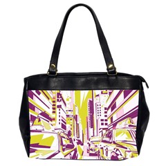 City Street Oversize Office Handbag (2 Sides) by mccallacoulture