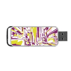 City Street Portable Usb Flash (one Side) by mccallacoulture