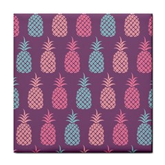 Pineapple Wallpaper Pattern 1462307008mhe Tile Coaster by Sobalvarro