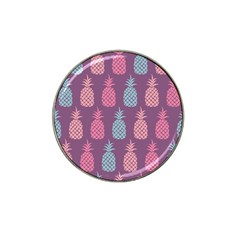 Pineapple Wallpaper Pattern 1462307008mhe Hat Clip Ball Marker (4 Pack) by Sobalvarro