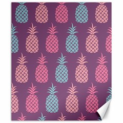 Pineapple Wallpaper Pattern 1462307008mhe Canvas 20  X 24  by Sobalvarro