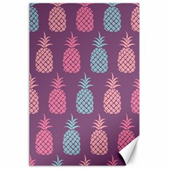 Pineapple Wallpaper Pattern 1462307008mhe Canvas 20  X 30  by Sobalvarro