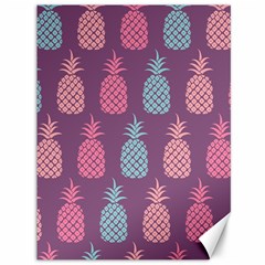 Pineapple Wallpaper Pattern 1462307008mhe Canvas 36  X 48  by Sobalvarro