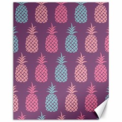 Pineapple Wallpaper Pattern 1462307008mhe Canvas 11  X 14  by Sobalvarro