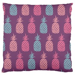 Pineapple Wallpaper Pattern 1462307008mhe Large Flano Cushion Case (one Side) by Sobalvarro