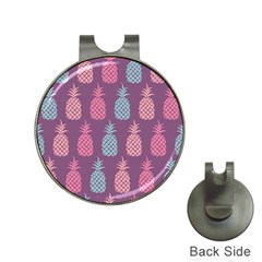 Pineapple Wallpaper Pattern 1462307008mhe Hat Clips With Golf Markers by Sobalvarro