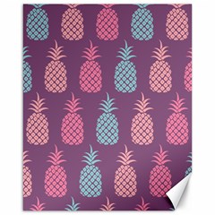 Pineapple Wallpaper Pattern 1462307008mhe Canvas 16  X 20  by Sobalvarro