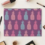 Pineapple Wallpaper Pattern 1462307008mhe Cosmetic Bag (XL) Back