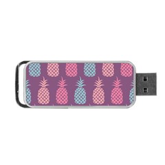 Pineapple Wallpaper Pattern 1462307008mhe Portable Usb Flash (two Sides) by Sobalvarro