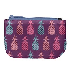 Pineapple Wallpaper Pattern 1462307008mhe Large Coin Purse