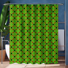 Texture Seamless Christmas Shower Curtain 60  X 72  (medium)  by HermanTelo