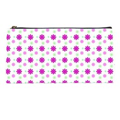 Background Flowers Multicolor Purple Pencil Cases by HermanTelo