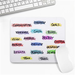 Strategy Communication Large Mousepads by HermanTelo