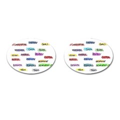 Strategy Communication Cufflinks (oval) by HermanTelo