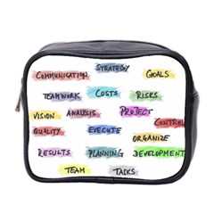 Strategy Communication Mini Toiletries Bag (two Sides)