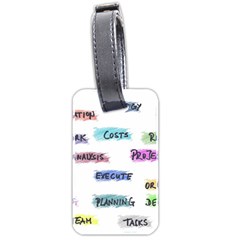 Strategy Communication Luggage Tag (two Sides) by HermanTelo