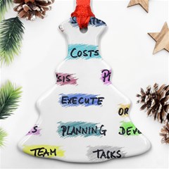 Strategy Communication Christmas Tree Ornament (two Sides)