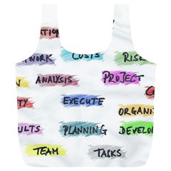 Strategy Communication Full Print Recycle Bag (xl) by HermanTelo