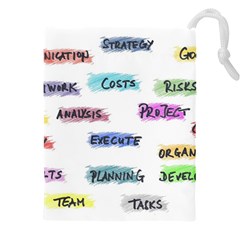 Strategy Communication Drawstring Pouch (5xl) by HermanTelo