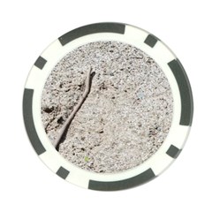 Beach Sand Poker Chip Card Guard by Fractalsandkaleidoscopes