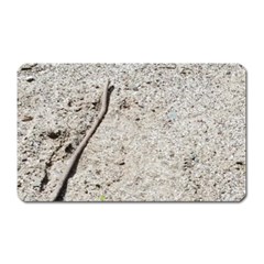 Beach Sand Magnet (rectangular) by Fractalsandkaleidoscopes