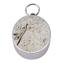 Beach Sand Mini Silver Compasses by Fractalsandkaleidoscopes