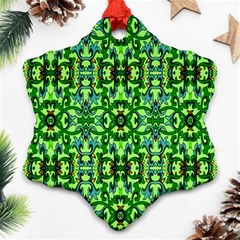 Ab 171 Snowflake Ornament (two Sides) by ArtworkByPatrick