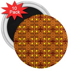 Rby 116 3  Magnets (10 Pack)  by ArtworkByPatrick